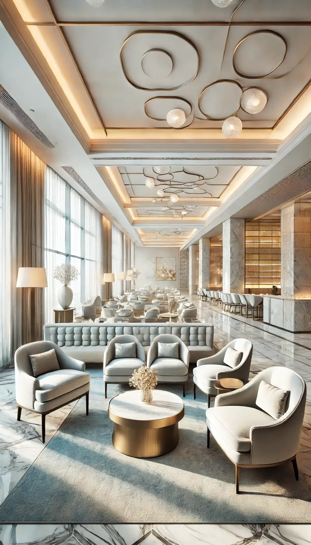 Luxury Hotel Lounge